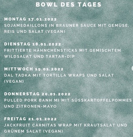 Neufneuf - Unsere neuen Bowls für die neue Woche!