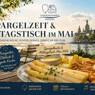 Spargelzeit und Mittagstisch im Mai