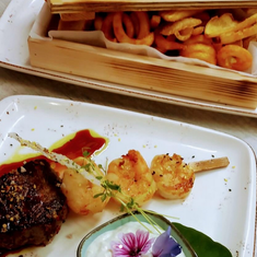 Sommergenuss im Grünen: Surf & Turf im Historischen Fischhaus Dresden