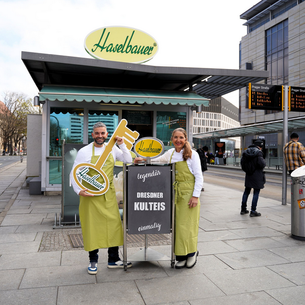 Max Rothe und Annett Walter (Foto:Haselbauer)