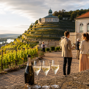 Deutscher Sekttag in Radebeul: Schloss Wackerbarth lädt am 9. Mai zu Führungen und Weinbergswanderungen