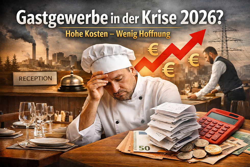 Gastgewerbe im Jahr 2026