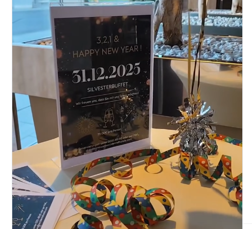 Glänzender Jahreswechsel im Herzen Dresdens: Silvesterbuffet im Occidental Dresden Newa