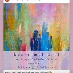 kunst_mal_drei - Vernissage im Kastenmeiers