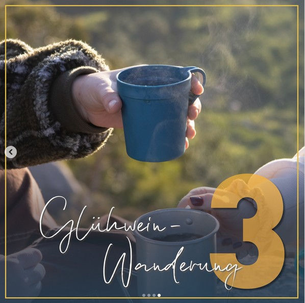 Glühwein-Wanderung am 26.10.23 ab 16 Uhr Gemeinsam mit Klaus Schneider