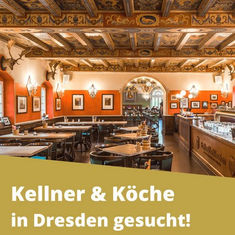 Stadtwaldschlösschen im italienischen Dörfchen sucht Kellner & Köche!