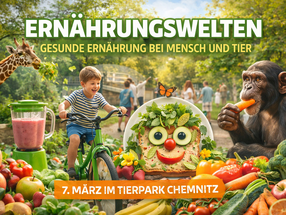Ernährungswelten im Tierpark Chemnitz