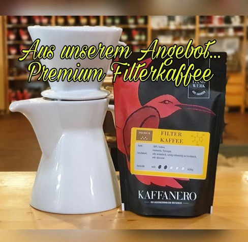 Kaffanero empfiehlt 100%-ige aromatische Arabicamischung!