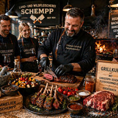 Grillkurs im rustikalen Smokehouse