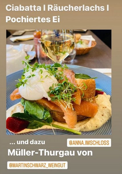 Speisenempfehlung aus dem Restaurant Anna im Schloss!