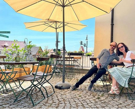 Dresdner Bräustübel jetzt auch mit kleinem Biergarten!