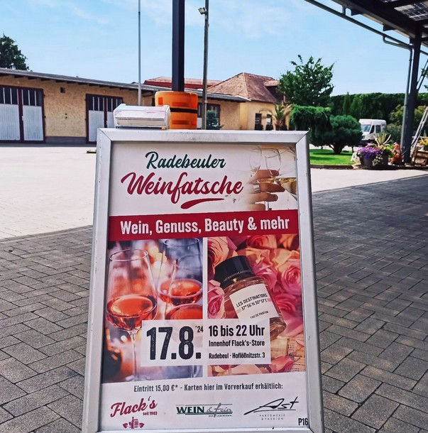 Radebeuler Weinfatsche im Flack‘s Store Radebeul