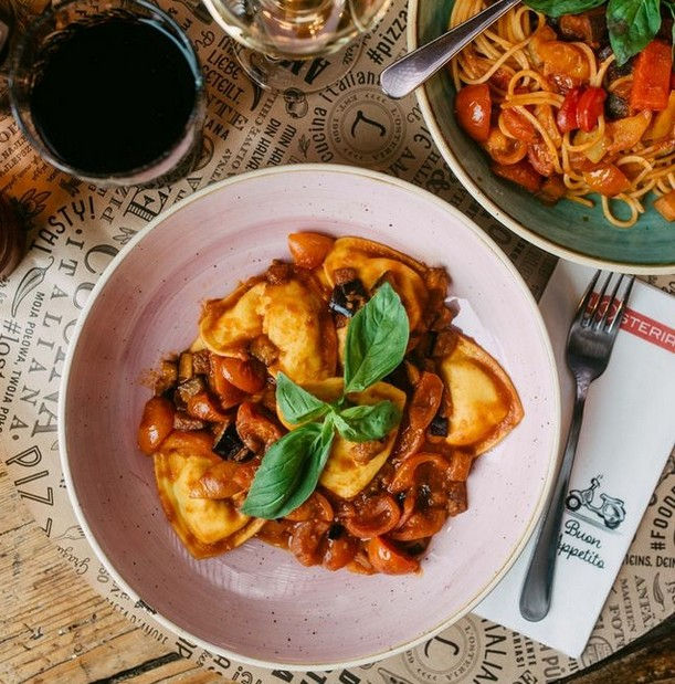 La Osteria Dresden empfiehlt - Pasta mit Ricotta-Füllung!