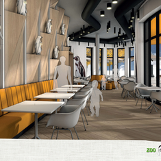 Visualisierung Pinguin Cafe