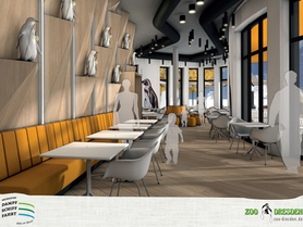 Visualisierung Pinguin Cafe