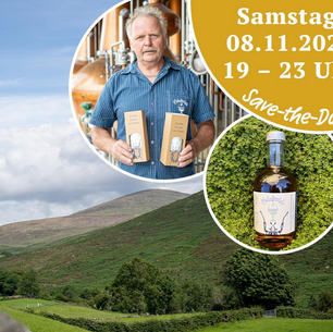 Herr Lindner lädt zum Genießerabend bei Schusterlieb’s Schaubrennerei – Whisky, Live-Musik & Irland