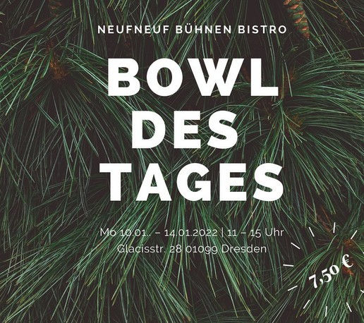 Neufneuf - Neue Bowls für die neue Woche!