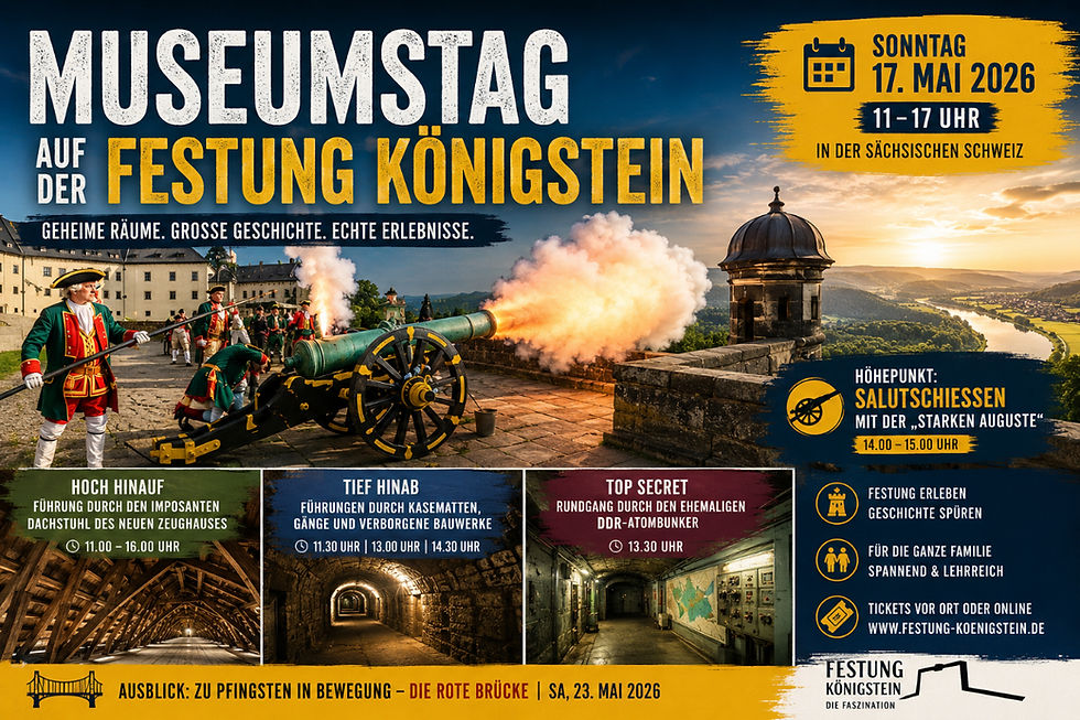 Museumstag auf der Festung Königstein