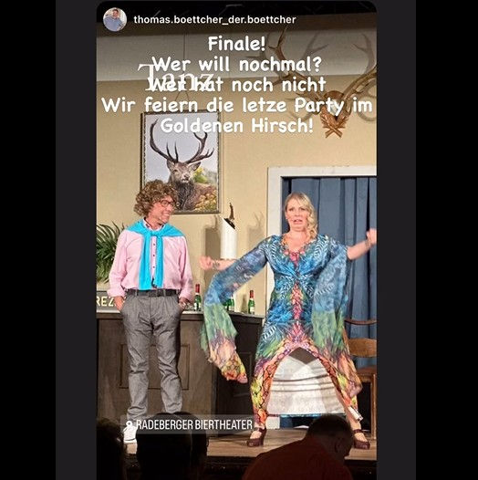 Staffelfinale im Radeberger Biertheater