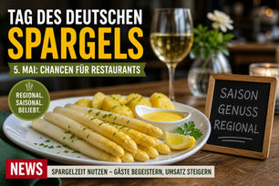 Saisonale Spargelgenüsse im Restaurant