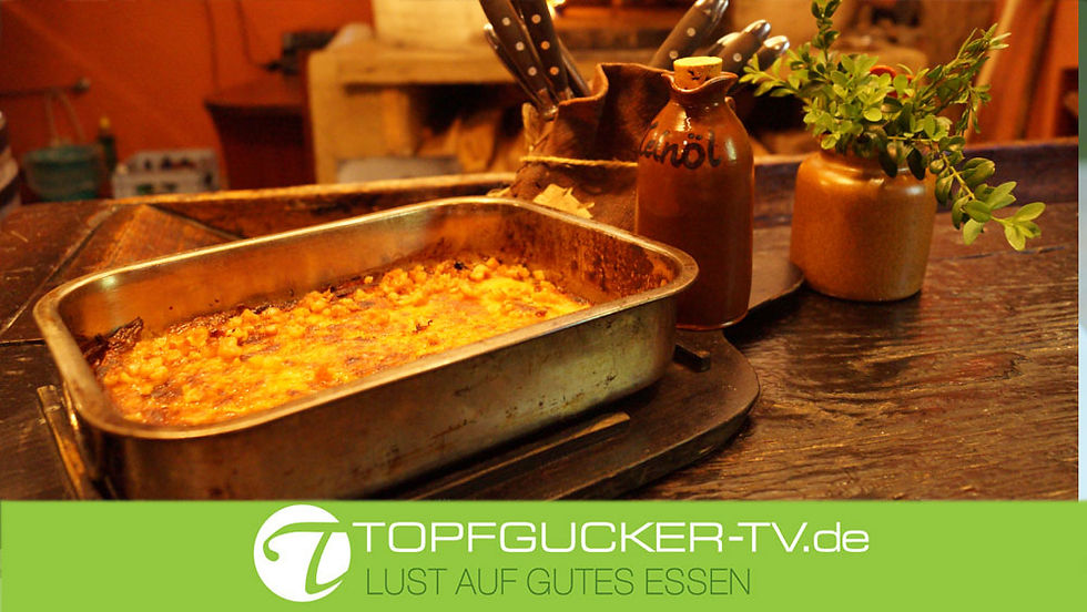 Lust auf Sachsen - Erzgebirgischer Buttermilchgetzen aus dem Backofen mit Leinöl