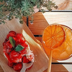 Camps Bay Dresden empfiehlt - Milchreis mit Erdbeeren!