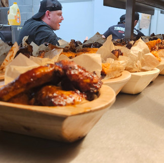 Timberjacks Gastronomie unter Volllast