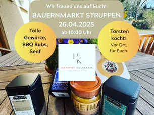 Bauernmarkt Struppen – wir sind dabei!