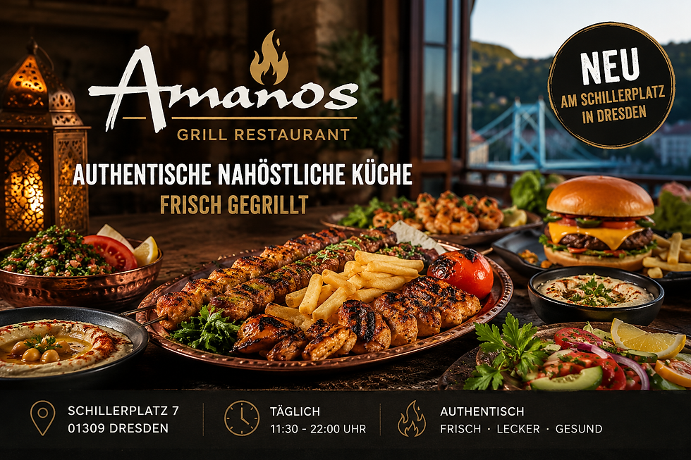 Authentische Köstlichkeiten im Amanos Grill