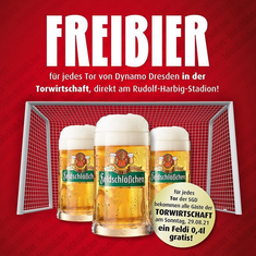 Freibier in der Torwirtschaft Dresden!
