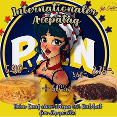 Mr. Castro´s - Internationaler Arepatag!