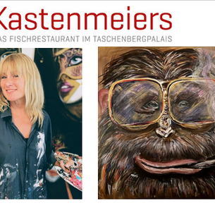 „AlbiArt – Geheimnisvolle Augen-Blicke“Albina Straubel stellt bis 18.12. im „Kastenmeiers“ aus