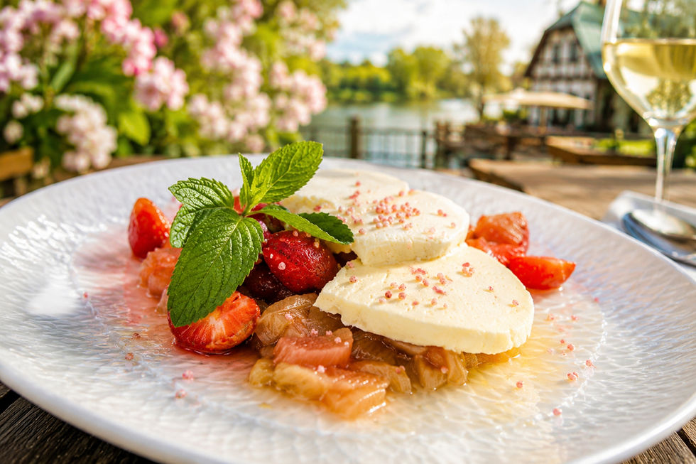 Frühlingsdessert im Historischen Fischhaus Dresden