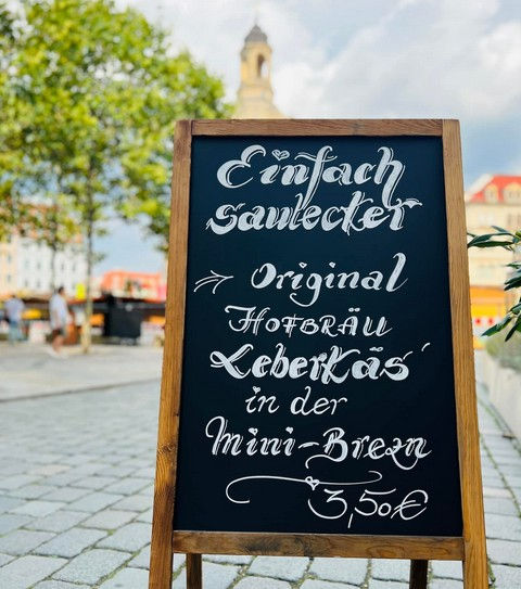 Im September gibt's im Hofbrรคu zur Frauenkirche wieder ein paar Extra-Schmankerl!