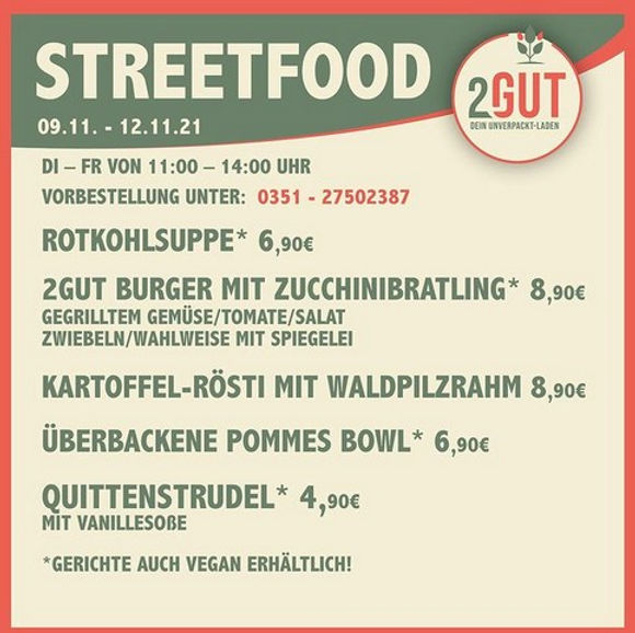 2gut.unverpackt - Neue Speisekarte!