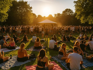 Sektpicknick & Dayrave: Musik, Sonne & Gemeinschaft im Uferpark Chemnitz