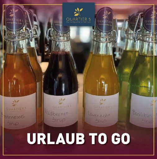 Urlaubsgenuss zum Mitnehmen gibt's im Quartier5 in Gohrisch!