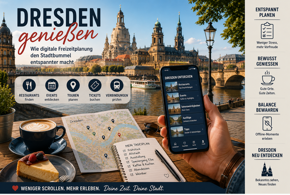 Dresden genießen: Wie digitale Freizeitplanung den Stadtbummel entspannter macht