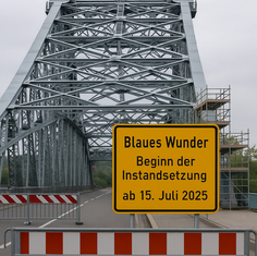 Blaues Wunder: Sanierung der Loschwitzer Seite startet – Fünf Jahre Bauzeit geplant