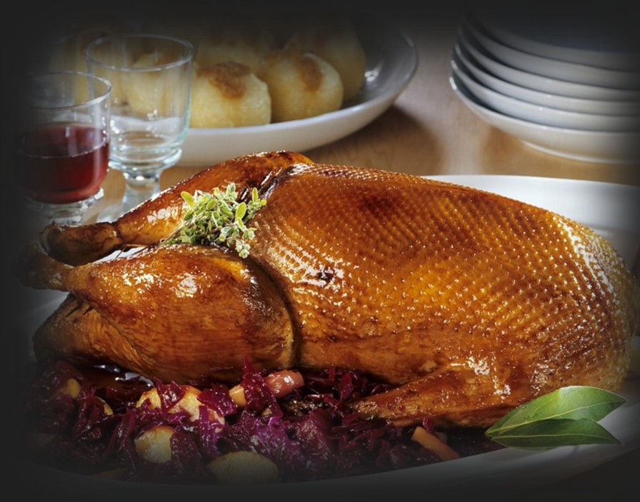 Timmermanns Gänseschmaus im Restaurant und für zu Haus