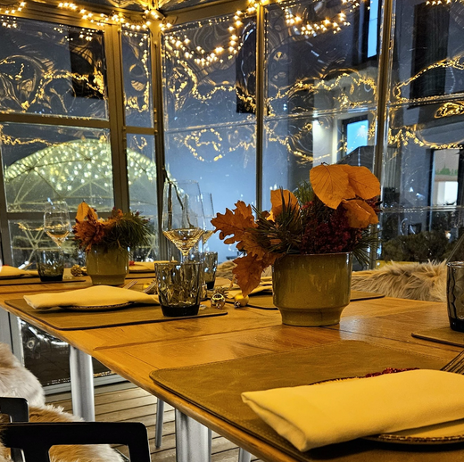 Komforthof unter dem Sternenhimmel – Winter-Lounge „Wine, Dine & Stars“ in der ElbUferei