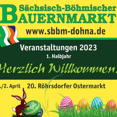 01.04/02.04.2023 - 20. Röhrsdorfer Ostermarkt!