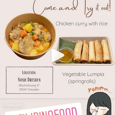 Nosh Dresden -Philippinische Küche in Dresden