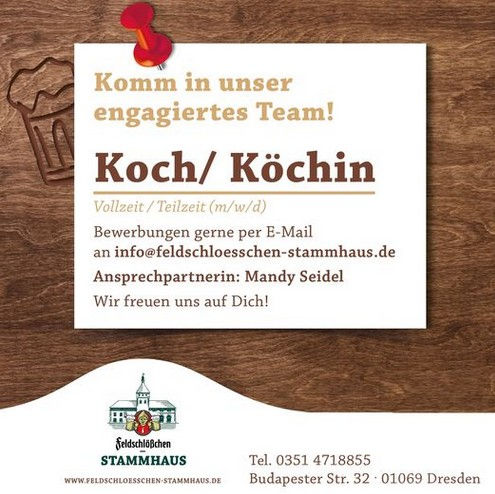 Wir suchen dich! Bewirb dich jetzt bei uns!