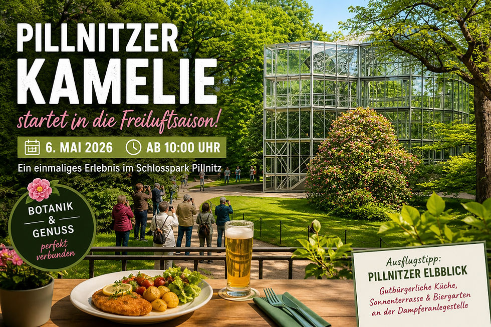 Frühlingsgenuss im Schlosspark Pillnitz