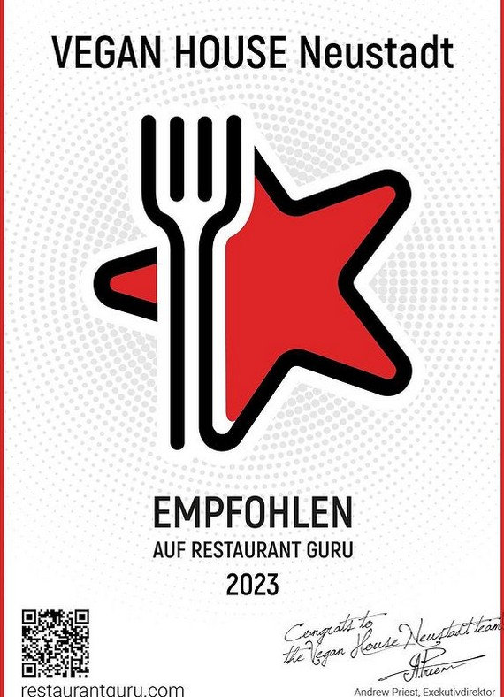 Vegan House empfohlen!
