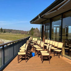 Letzte Vorbereitungen für den Neustart im "Ferdinand" am Golfplatz Possendorf!