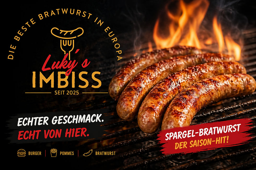 Die beste Bratwurst Europas