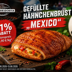 Grillgenuss für Genießer: Gefüllte Hähnchenbrust