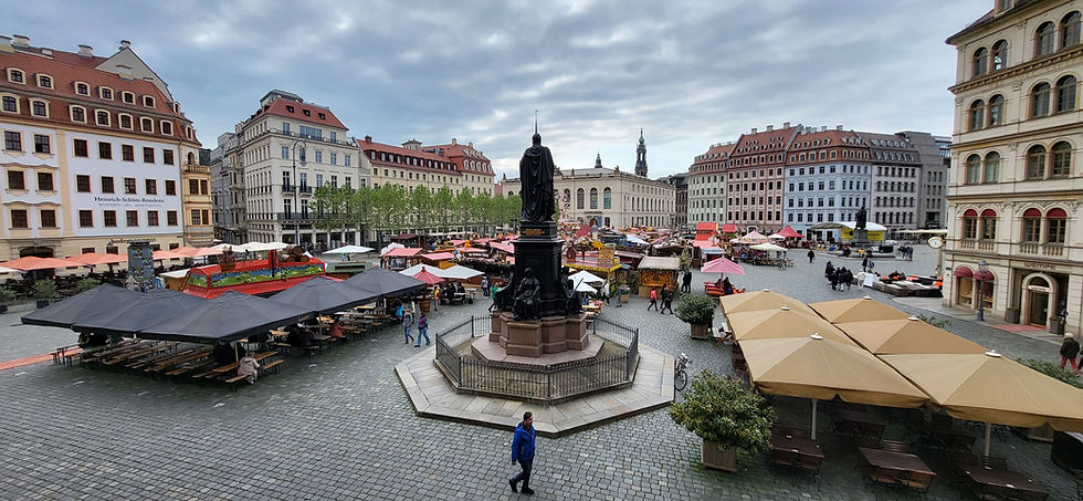 Dresdner Herbstmarkt wieder auf dem Neumarkt